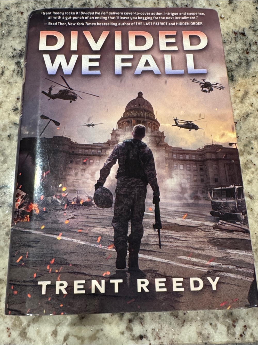 Divided We Fall by Trent Reedy. Hardcover